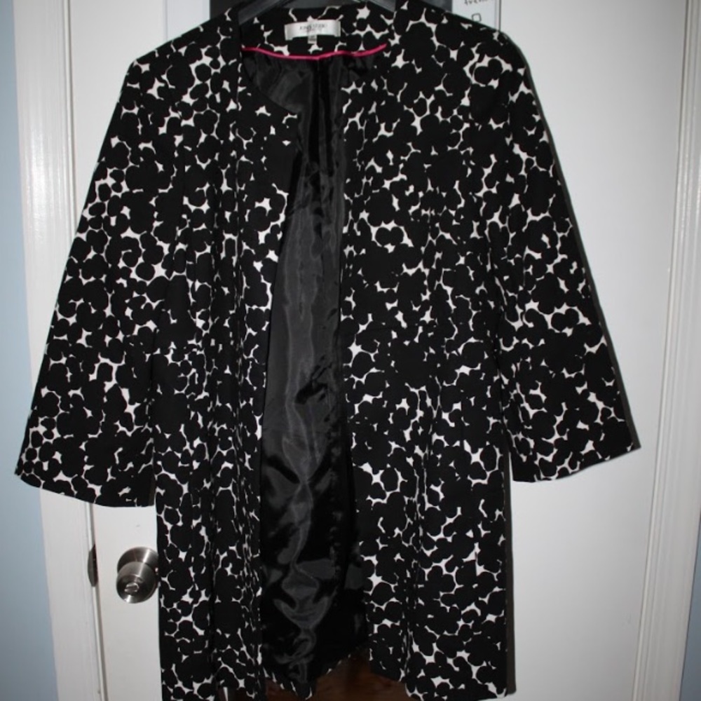 Black and White Spotted Jacket